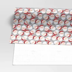 30” 25 Sq Ft Christmas Roll Wrap Light Skin Tone Santa On Silver - Wondershop™ -Wonder Shop USA GUEST e1f00864 499a 4aba abc2 325d878a11d9