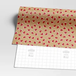 40" 220 Sq Ft Christmas Roll Wrap Santa Hats On Kraft - Wondershop™ -Wonder Shop USA GUEST e2d4c493 9c7f 41c5 8875 4c6b88eb650d