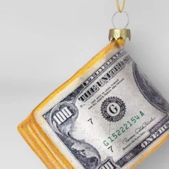 Christmas Glass Roll Of Bills Ornament - Wondershop™ -Wonder Shop USA GUEST e3e50a00 44d6 47dd a1c3 09736eb10df8