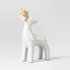 3ct Christmas Ceramic Deer Decor Set White- Wondershop™ -Wonder Shop USA GUEST e51a128e 3d04 445b 964a c1243d65e721