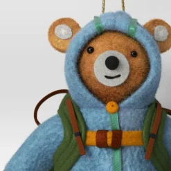 Christmas Fabric Camping Bear Ornament - Wondershop™ -Wonder Shop USA GUEST e773f92f 0d5c 49e7 a178 ae1b0c202078