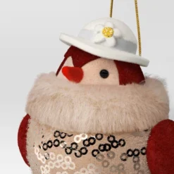 Christmas Featherly Friends Ornament White Hat - Wondershop™ -Wonder Shop USA GUEST e8adef97 4667 4f39 ae68 a0ed64aa1288