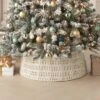26" Woven Rope With Metallic Accent Christmas Tree Collar White/Gold - Wondershop™ -Wonder Shop USA GUEST e9e04361 3cfe 4b83 b929 2ae55e9234d0