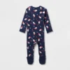 Baby Santa Print Ribbed Holiday Matching Family Footed Pajamas - Wondershop™ Navy Blue 2 Baby Santa Print Ribbed Holiday Matching Family Footed Pajamas - Wondershop™ Navy Blue -Wonder Shop USA GUEST ea0e70cd 2bd0 4633 b264 cf2c7236897a