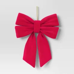 12" Christmas Velvet Bow - Wondershop™ -Wonder Shop USA GUEST ea75d7dc 4901 4c65 a46a 32dddcc45d72