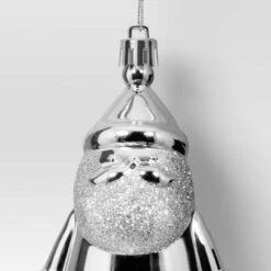 Christmas Silver Santa Ornament - Wondershop™ -Wonder Shop USA GUEST eb12fda5 7fb4 4d13 a814 5617829dd867