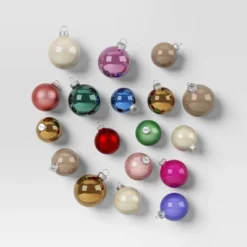 42pc Round Glass Christmas Tree Ornament Set - Wondershop™ 20 42pc Round Glass Christmas Tree Ornament Set - Wondershop™ -Wonder Shop USA GUEST eb9faad1 c725 4b07 98d9 88f6490cb559