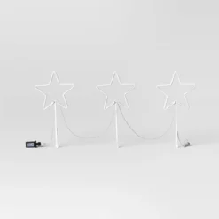 3pc Christmas LED Neon Star Novelty Pathway Marker - Wondershop™ -Wonder Shop USA GUEST edec7f22 9afb 4cd5 a47b f1d85a8d166e
