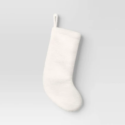 20" Faux Shearling Stocking - Wondershop™ 7 20" Faux Shearling Stocking - Wondershop™ - Image 5