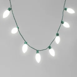 25ct LED C9 Classic Glow Indoor Outdoor Christmas String Lights With Green Wire - Wondershop™ -Wonder Shop USA GUEST ee30b39c 48eb 41dd 9896 bd50a2f52a9a