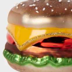 Glass Cheeseburger Christmas Tree Ornament - Wondershop™ -Wonder Shop USA GUEST f2565c16 ef1b 4fe2 b5d5 6f023905880a
