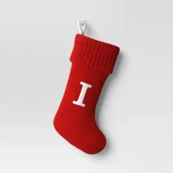 Knit Monogram Christmas Stocking Red - Wondershop™ -Wonder Shop USA GUEST f3f4a800 fc4f 4138 bf5a a8639adb5bca
