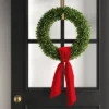 20" Christmas Box Wood/Velvet Bow Wreath - Wondershop™ -Wonder Shop USA GUEST f425f54b 288c 48b3 913d b737bea512a0