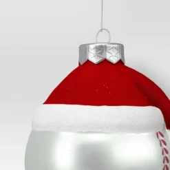 4" Christmas Glass Baseball With Hat Ornament - Wondershop™ -Wonder Shop USA GUEST f47267ff cfea 48f5 9191 39b0e68d562b