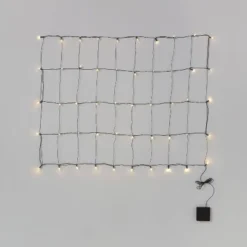3'x4' 50ct Solar LED Christmas Net Lights With Green Wire - Wondershop™ -Wonder Shop USA GUEST f4e5ec41 5bc0 43ce 875d cc2b29901ab3