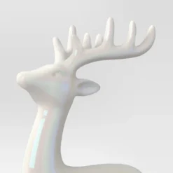 Christmas Ceramic Iridescent Deer Figural - Wondershop™ -Wonder Shop USA GUEST f8465717 f7d8 49ce a98e 5ca4d149cfaf