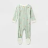 Baby Gingerbread Striped Ribbed Holiday Matching Family Footed Pajama - Wondershop™ Cream 2 Baby Gingerbread Striped Ribbed Holiday Matching Family Footed Pajama - Wondershop™ Cream -Wonder Shop USA GUEST f8dc9672 3855 4941 81e8 d285823ee8ed