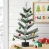 24" Unlit Flocked Indexed Mini Artificial Christmas Tree - Wondershop™ -Wonder Shop USA GUEST f9ae261f 412e 4375 9eb9 d1b943a831fe