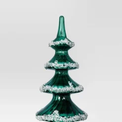 14.75" Christmas Glass Tree Green - Wondershop™ -Wonder Shop USA GUEST fa438c1f dcee 469f 82f8 751c520ec4fc