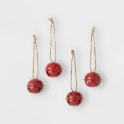 4ct Jingle Bell Christmas Ornament Set - Wondershop™ -Wonder Shop USA GUEST fc0eab38 1011 4cc3 9418 175db3a1da55