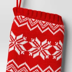 21" Christmas Red Fair Isle Stocking - Wondershop™ -Wonder Shop USA GUEST fcb2e24b 8660 4add b18d ae871135433c