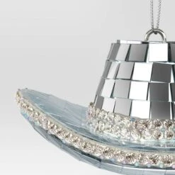 Christmas Silver Disco Cowboy Hat Ornament - Wondershop™ -Wonder Shop USA GUEST fd2fe616 29a9 46b5 bfbe 6467e9be518c