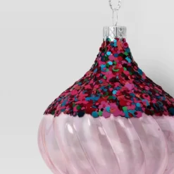 Christmas Swirl Onion Light Pink Ornament - Wondershop™ -Wonder Shop USA GUEST fdbb588d 0353 4481 9d84 a9388e132807